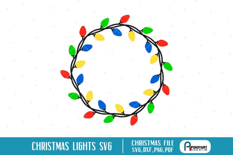 Download Free Christmas Lights Svg Christmas Svg Christmas Lights Svg Christmas Dxf Crafter File