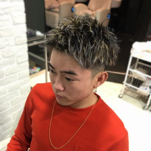 ベスト短髪 メッシュ メンズ 最高のヘアスタイルのアイデア