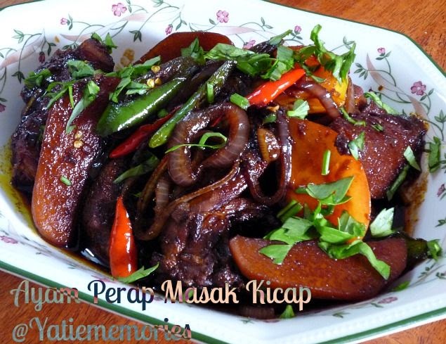 Resepi Ayam Masak Kicap Palembang - gurbanisohi