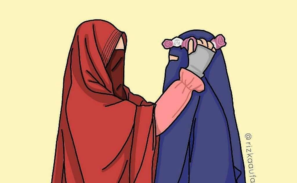 Sketsa Kartun Muslimah Sahabat - Mewarnai Gambar: Mewarnai Gambar Sketsa Kartun Anak ... - Klik ...