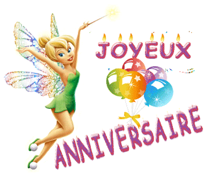 Carte Anniversaire Animee Fee Clochette Lisaoycwilson Site