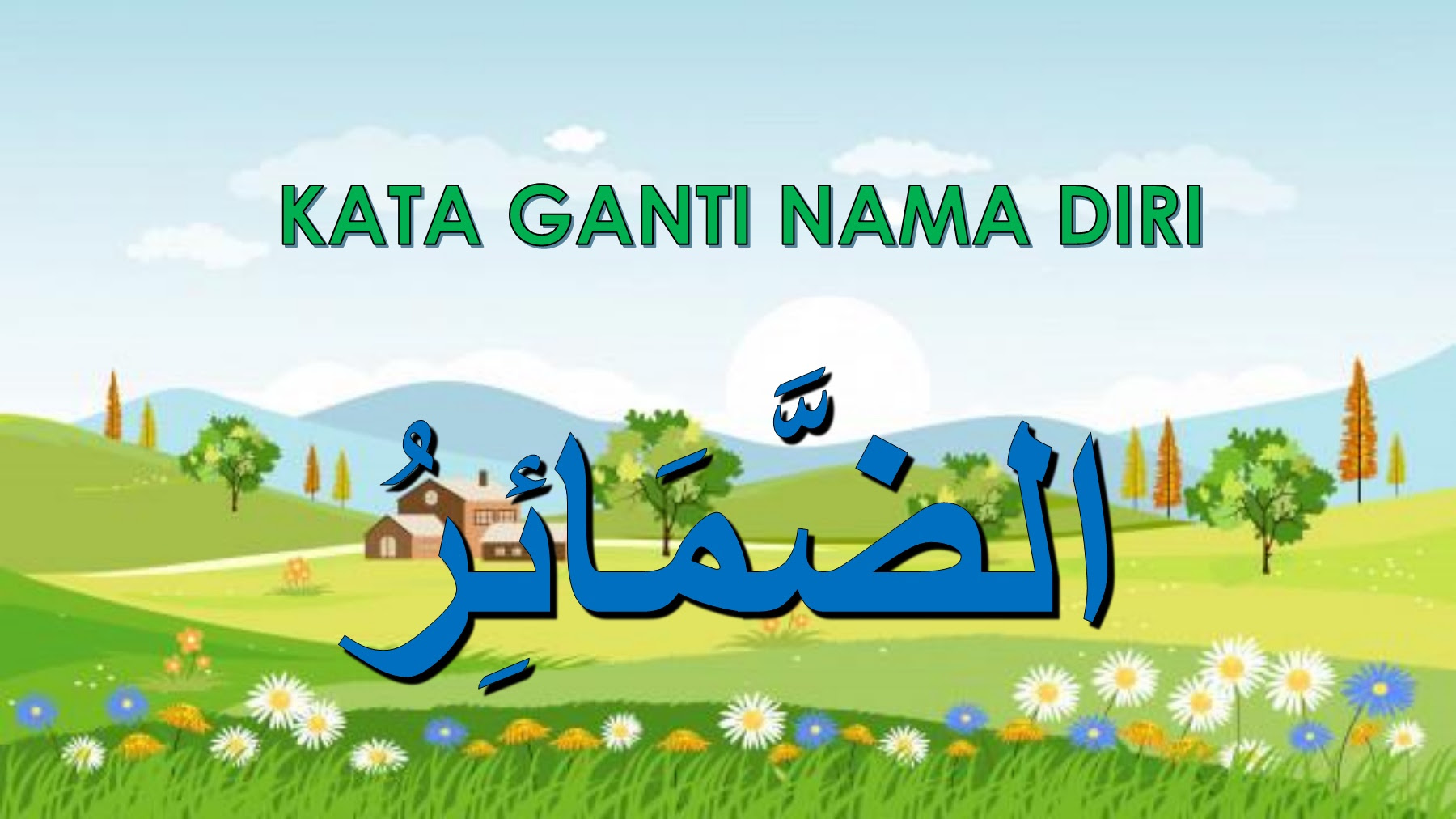 Mutakallim (orang pertama / orang yang ngomong) Kata Ganti Nama Dalam Bahasa Arab