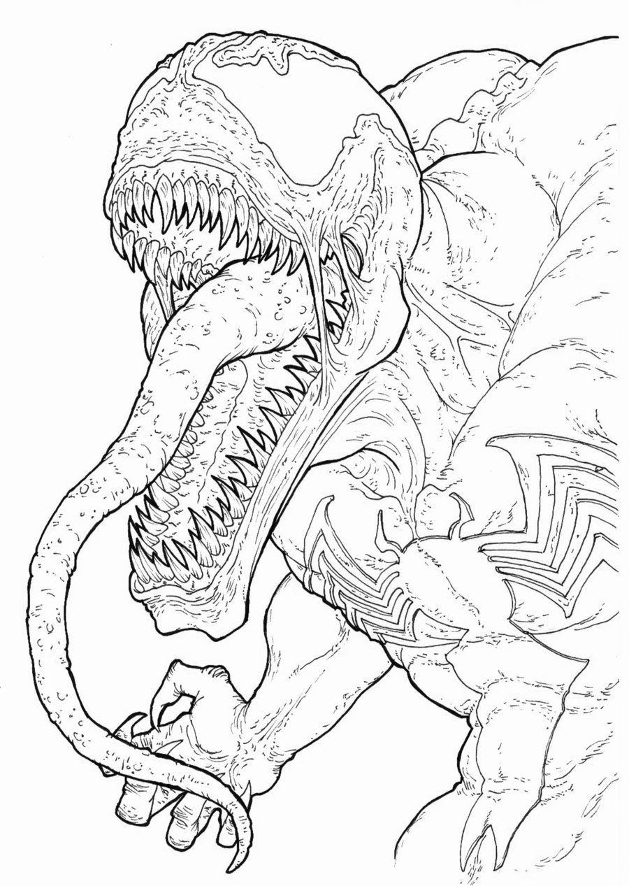Venom vs spiderman coloring pages how to draw spider man how to draw venom duration. Venom Colouring Pages To Print Clip Art Library