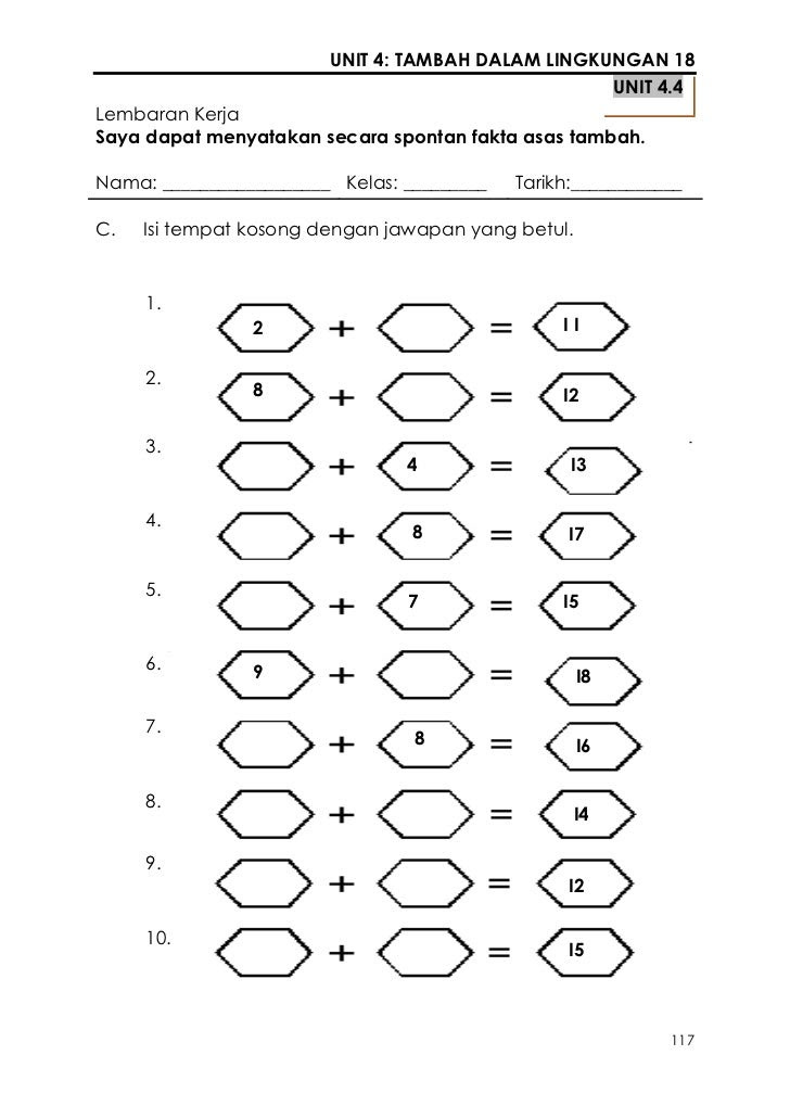 Soalan Ujian Pengesanan Matematik Tahun 6 - Selangor s