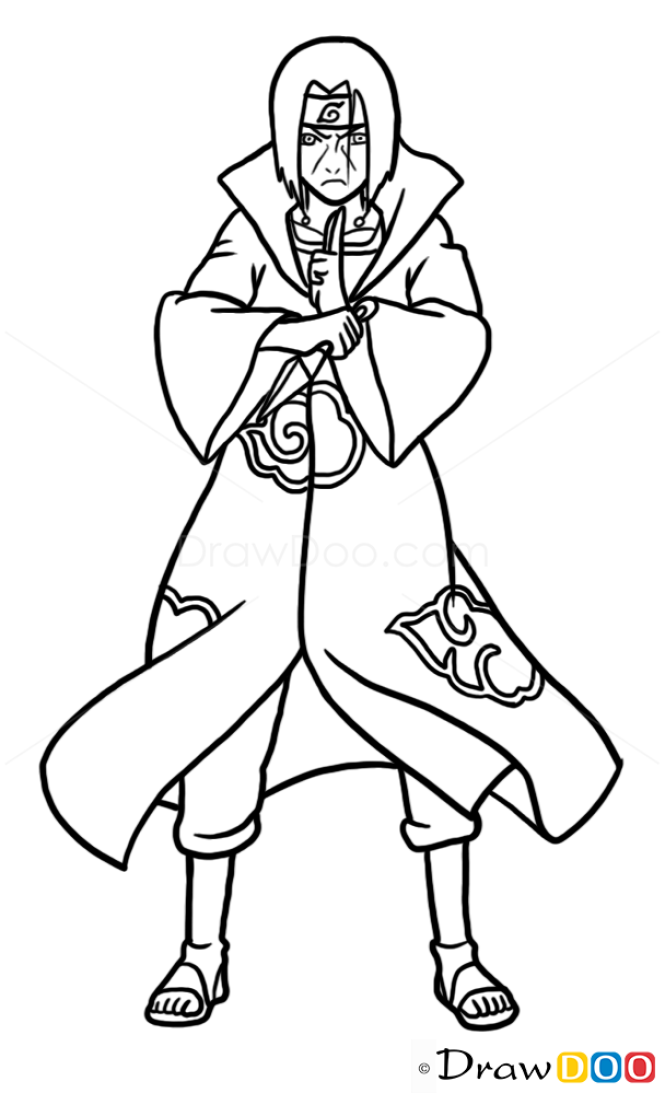 Itachi Drawing Easy Anime Best Images