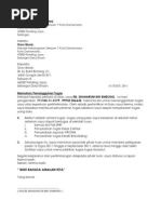 Surat Rayuan Kuarters - ABC Contoh