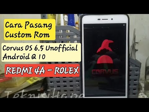 Redmi 4A Custom Rom Corvus 6.5 Unofficial Android Q 10 ...