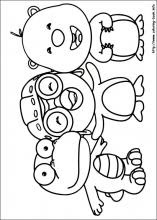 Pororo the little penguin coloring pages. Pororo Coloring Pages On Coloring Book Info