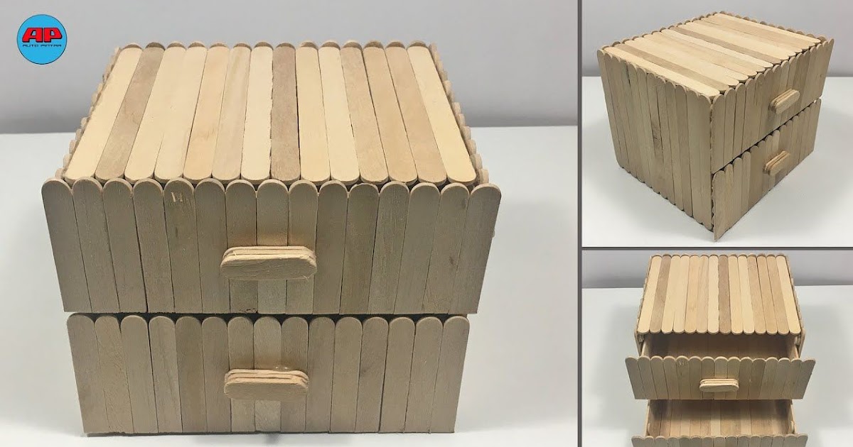Cara Membuat  Kotak Pensil Dari  Kayu  Revisi Sekolah