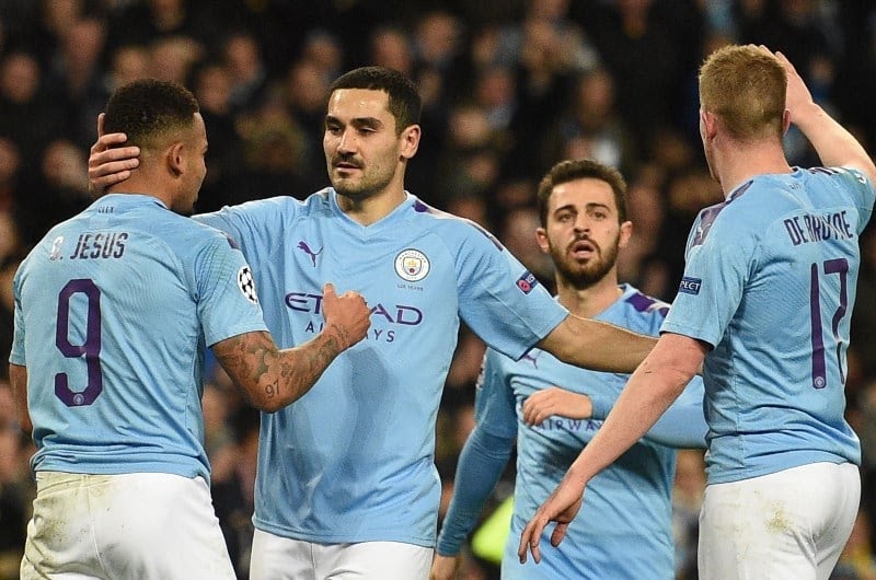 Man City Vs Leicester 5-2 : Manchester City vs Leicester City, Premier