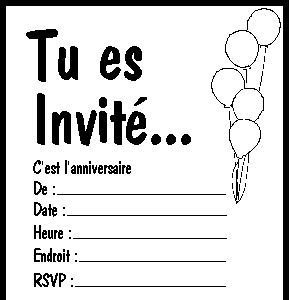 Carte anniversaire noir et blanc à imprimer 141302-Carte anniversaire noir et blanc a imprimer