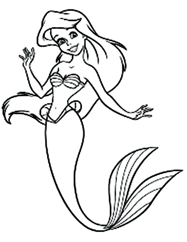 coloring pages of princess ariel  coloring and drawing