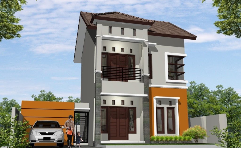  Desain  Rumah  Tingkat Ukuran 6X9  Denah rumah  minimalis 