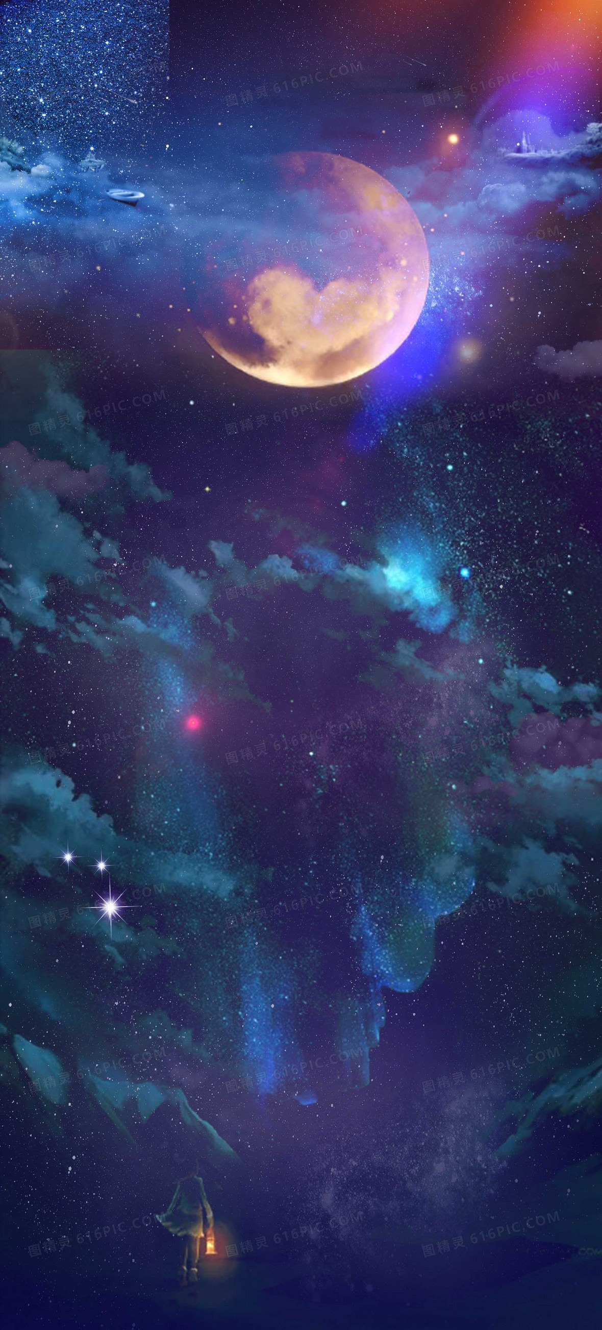 最速背景圖星空