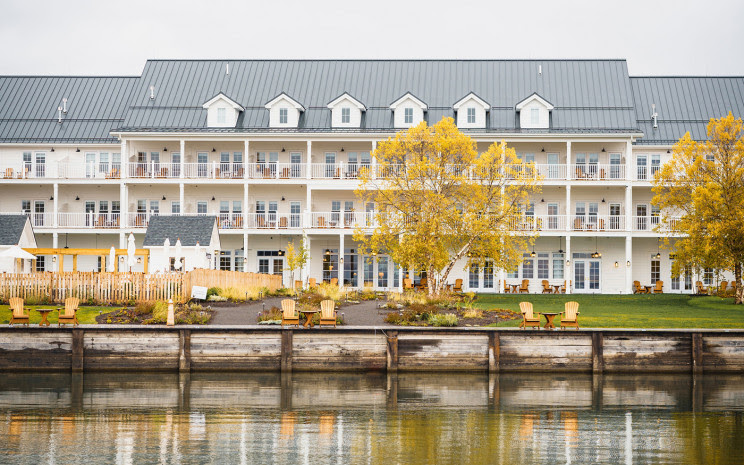 Imagen  - Un bonito hotel de diseño con vistas al lago y perdido en el campo en pleno Nueva York