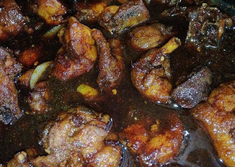Resep Ayam masak kicap - Resepi Kuliner Melayu