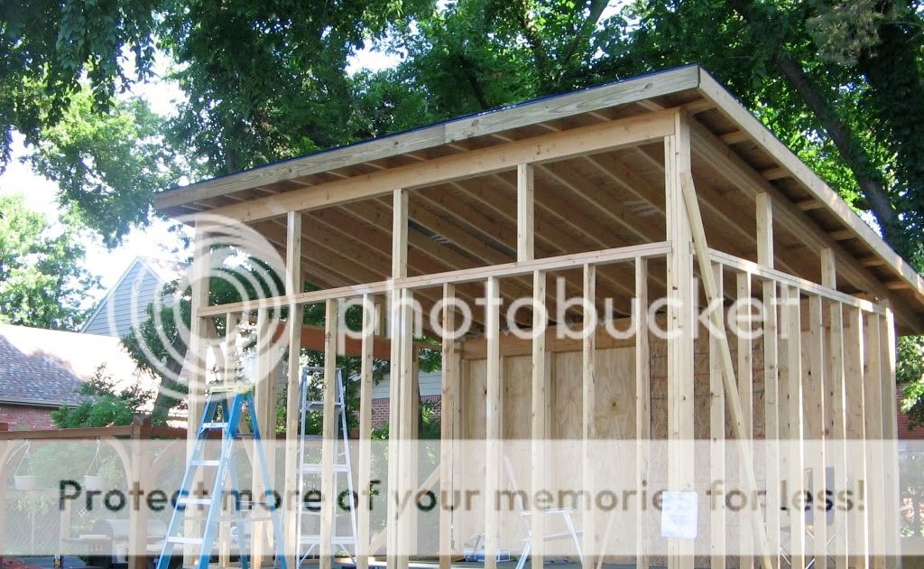 Best Place: Chapter 12x16 slant roof shed plans