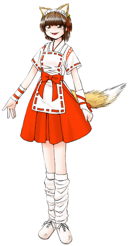 印刷可能 巫女 かわいい イラスト Ituirasuto