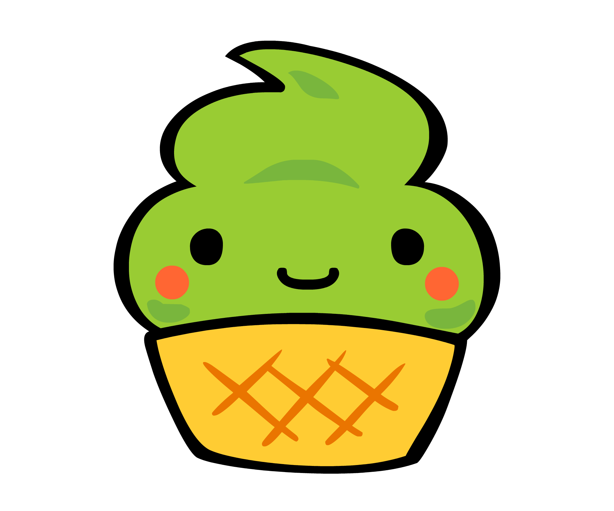 0以上 抹茶 イラスト かわいい 興味深い画像の多様性