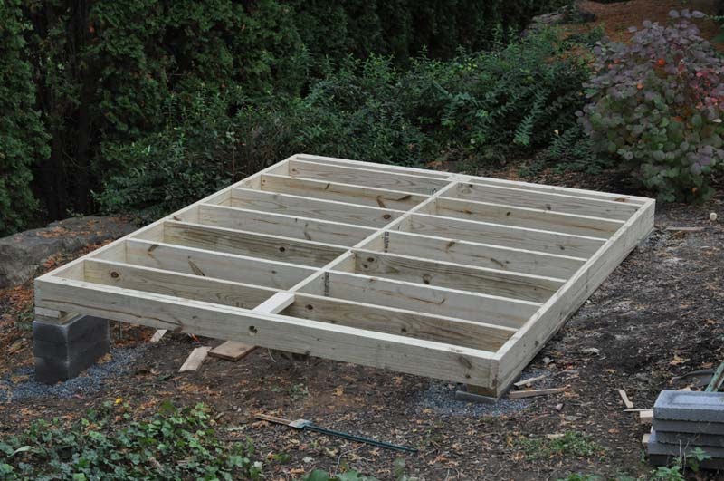tifany blog: info how to build a shed foundation with pavers