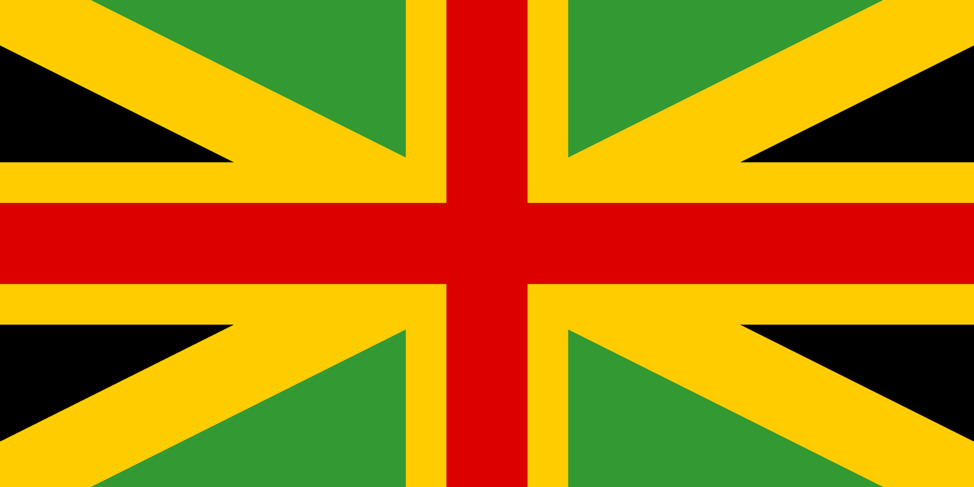 Jamaica Flag Jamaica Flag 3 x 5 ft. Indoor Display Flag