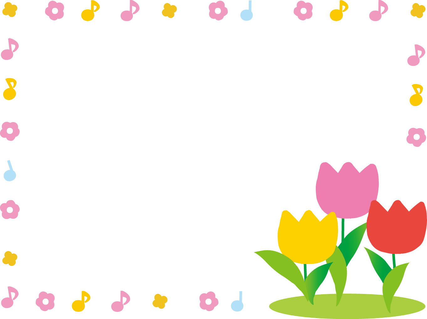 無料イラスト画像 ユニークチューリップ イラスト フリー