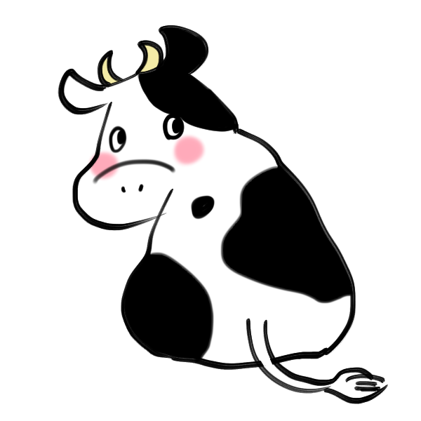 最新フリー 素材 牛 全イラスト集