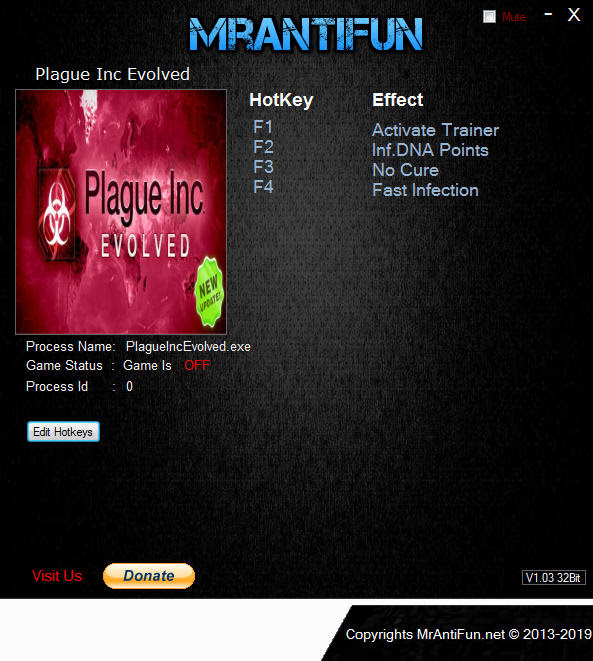 Hello skidrow and pc game fans, today sunday, 31 january 2021 05:56:42 pm skidrow codex reloaded will share free pc games from pc games entitled plague inc the cure goldberg which can be downloaded via torrent or very fast file hosting. Plague Inc Evolved Trainer 3 V1 16 6 Mrantifun Download Gtrainers