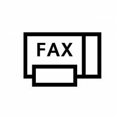 50 グレア Fax アイコン イラスト ベジュウェレン