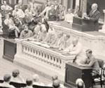 Wilson devant le Congrès en 1919
