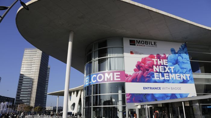 Les locaux où se tiennent le Mobile World Congress à Barcelone