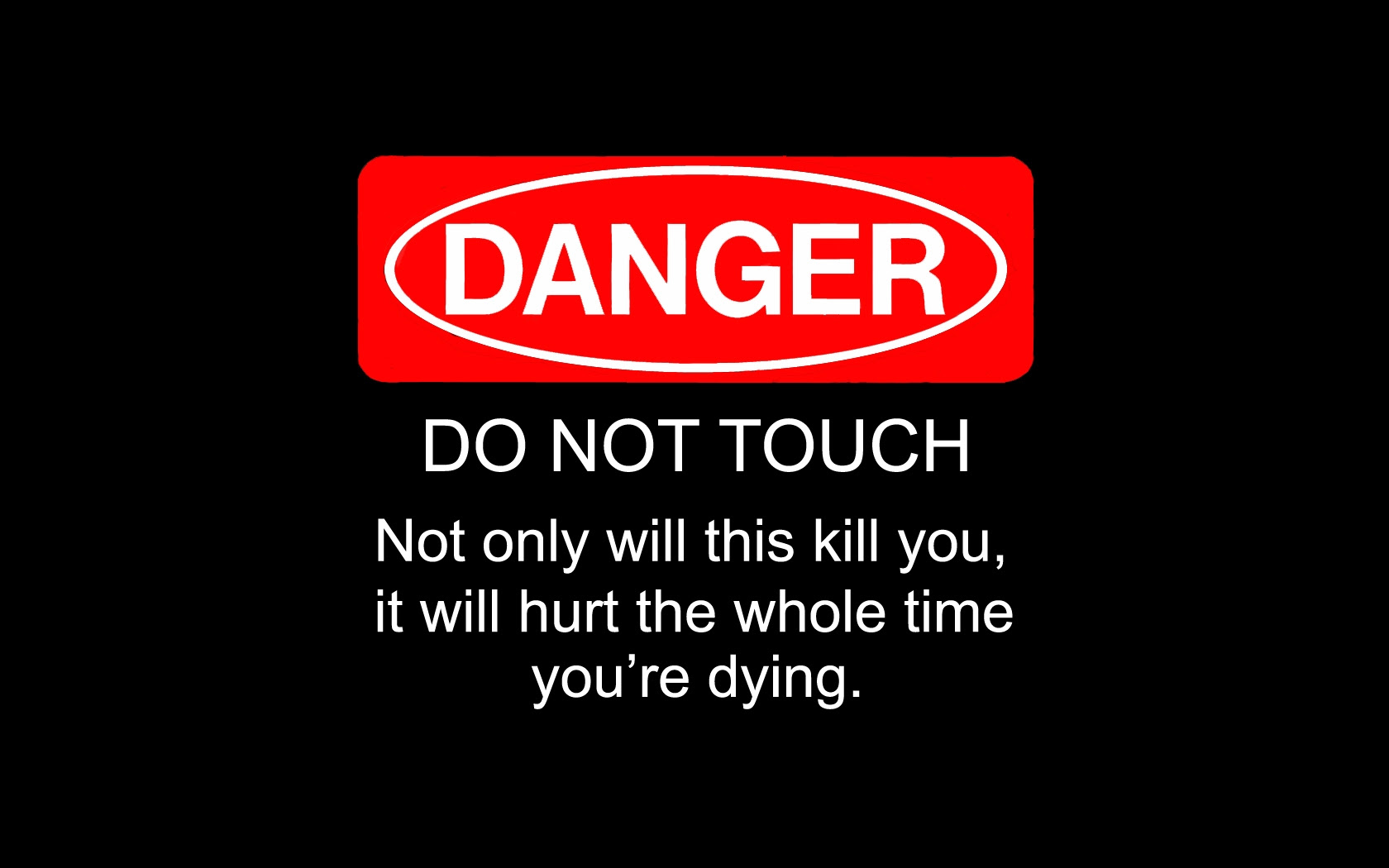 Dont Touch My Mouse Funny Wallpaper Wallpapers Engine