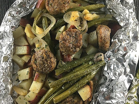 Pork Tenderloin In Aluminum Foil