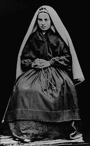 Bernadette Soubirous (in 1866)