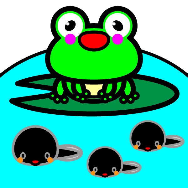すべての動物の画像 無料ダウンロード手書き カエル イラスト かわいい