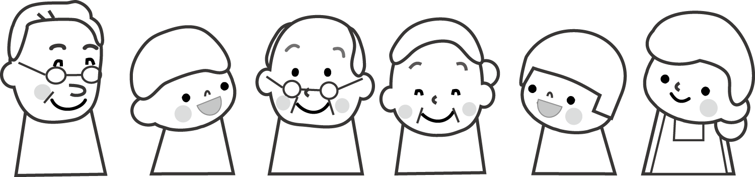 家族 イラスト 無料 白黒 Hōmuaidea