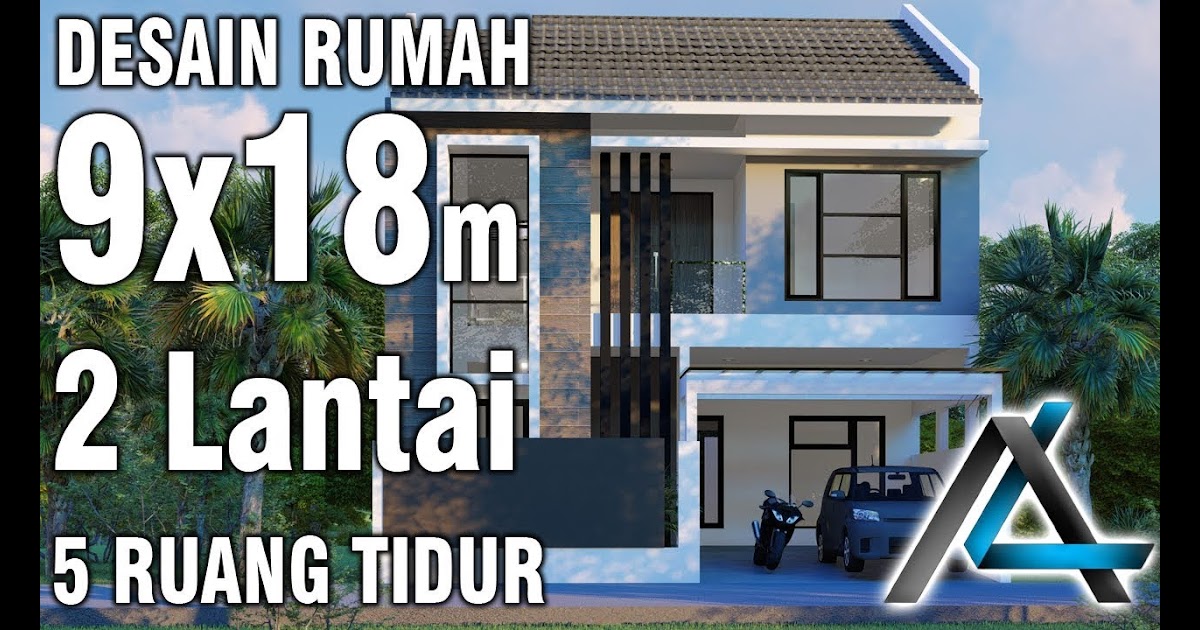 Desain Rumah  8x8  Meter 2 Lantai RACHVSTHEKITCHEN