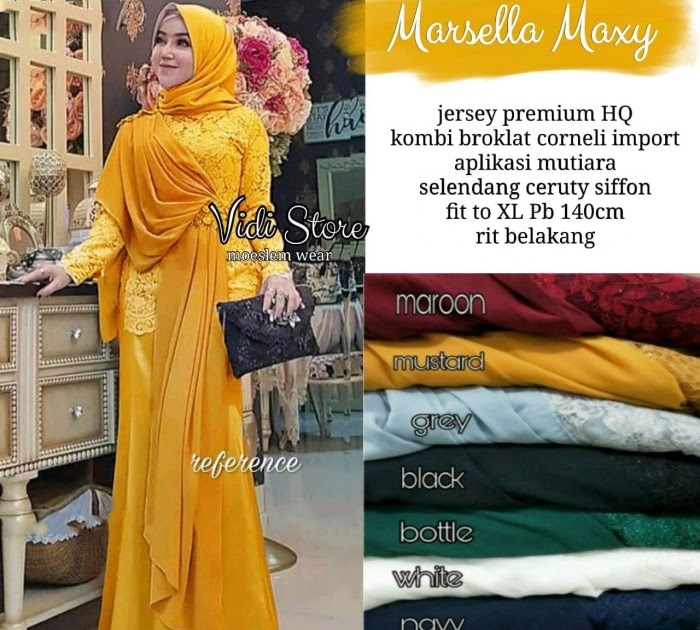 Brokat Kombinasi  Warna  Gold  Dan  Maroon Kombinasi  warna  