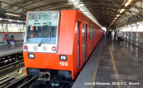 El metro está construido de forma subterránea, superficial y viaducto elevado: Urbanrail Net North America Mexico Ciudad De Mexico Metro