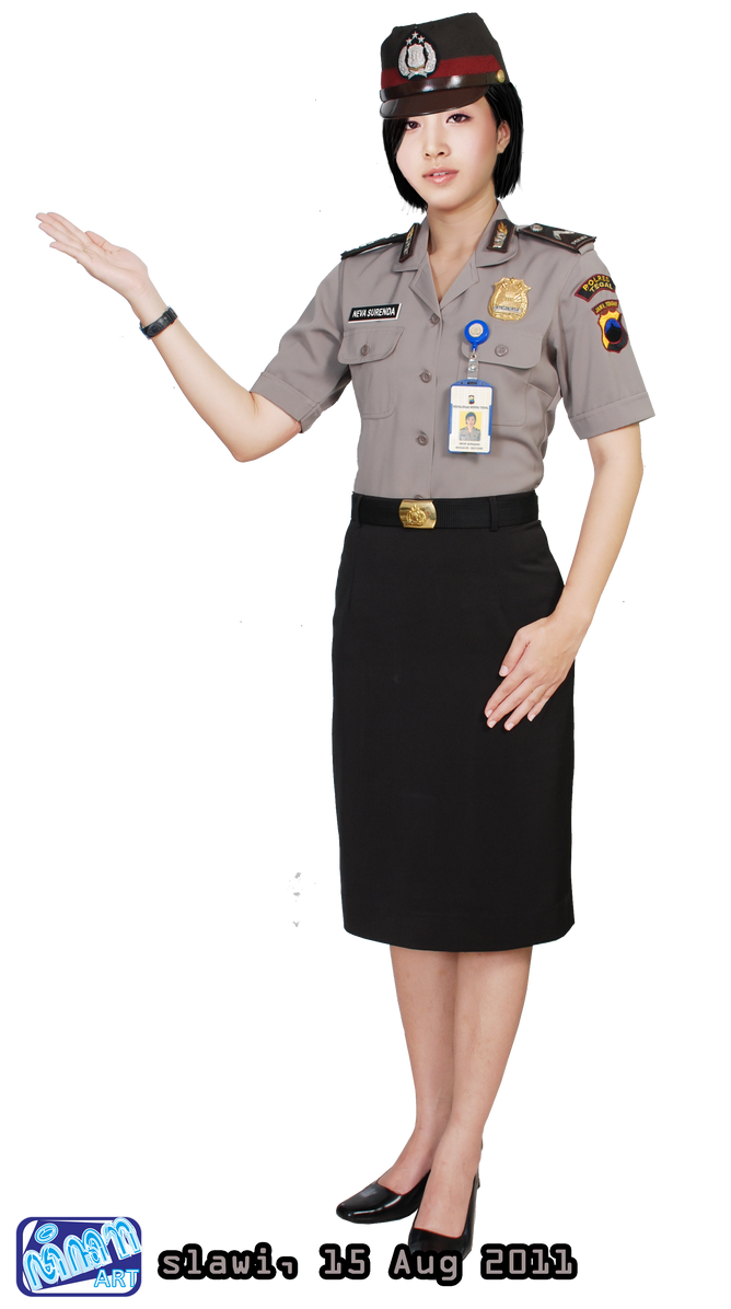 Gambar Karikatur Polisi Wanita | Bestkartun