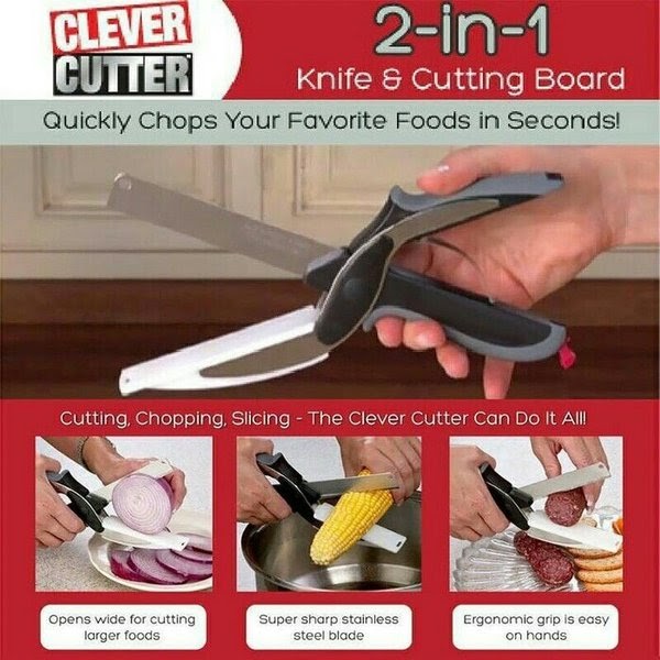MURAH produk  barang  unik alat rumah tangga Clever Cutter 
