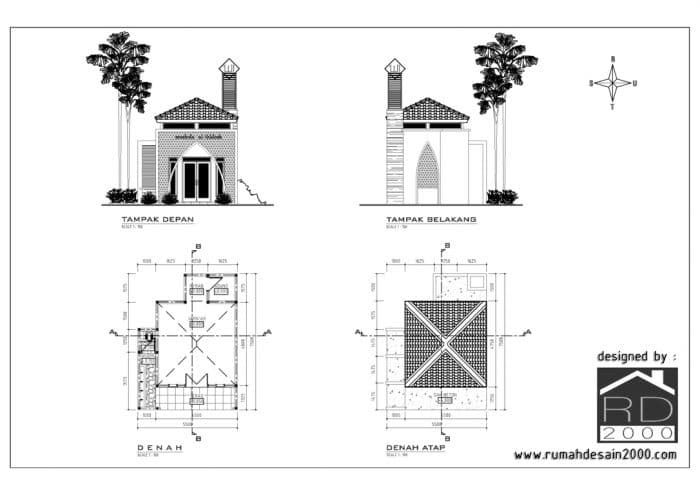 Desain Rumah Kecil Mungil Minimalis - Gambar 08