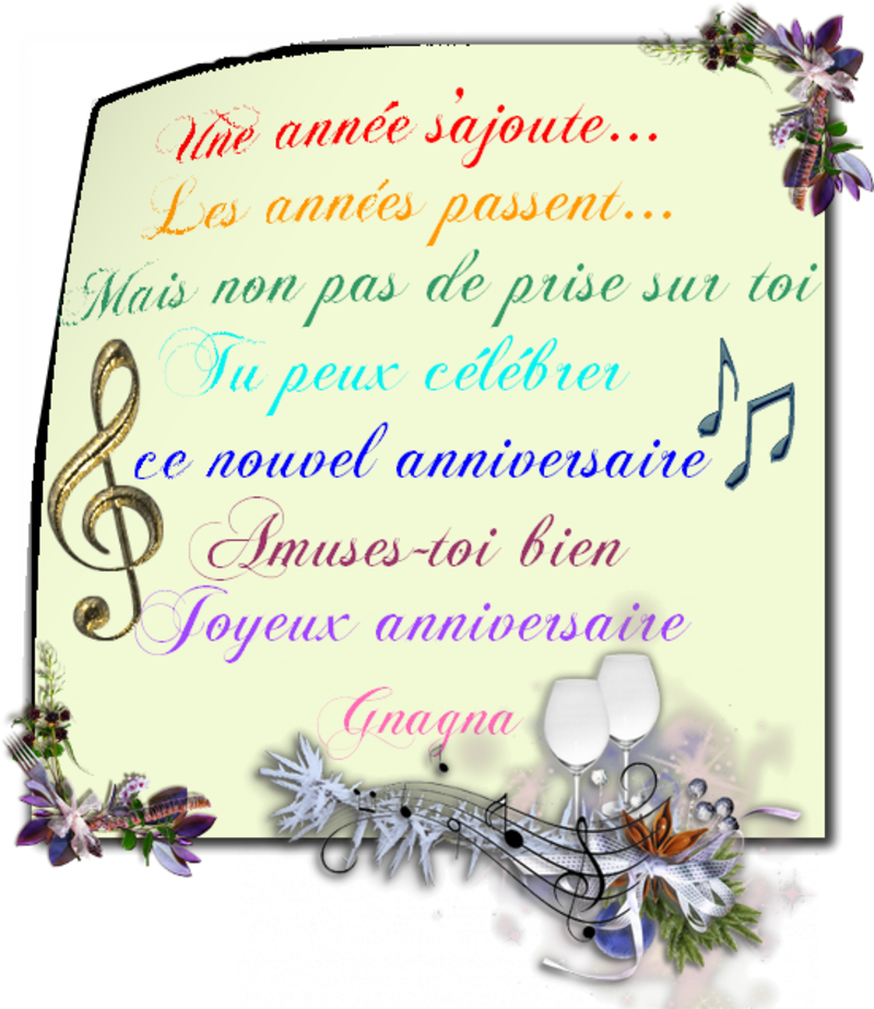 Message D Anniversaire Rigolo
