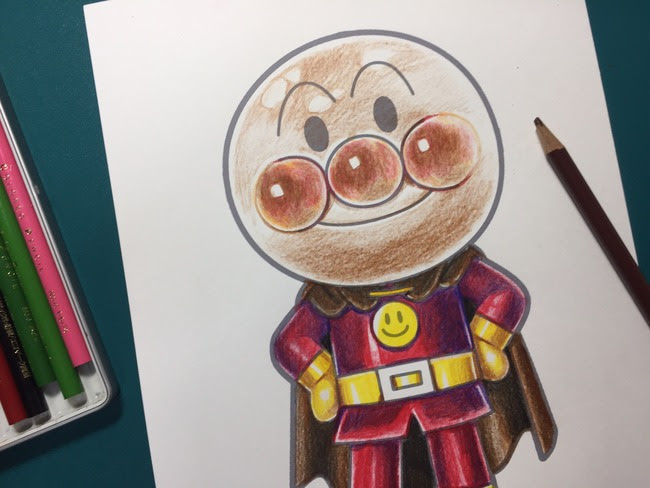 アンパンマン 塗り絵 リアル ぬりえ 無料でダウンロードまたは印刷