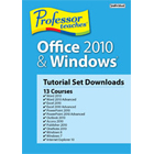 Professor Teaches Office 2010 & Windows Tutorial Set Downloads