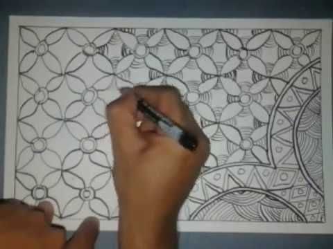 Motif Cara Menggambar Batik Yang Mudah Untuk Anak Sd 