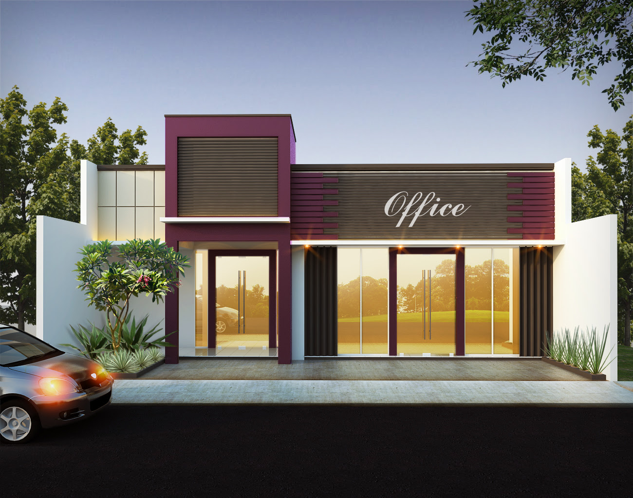 Design Rumah Minimalis Sketchup Gambar Om