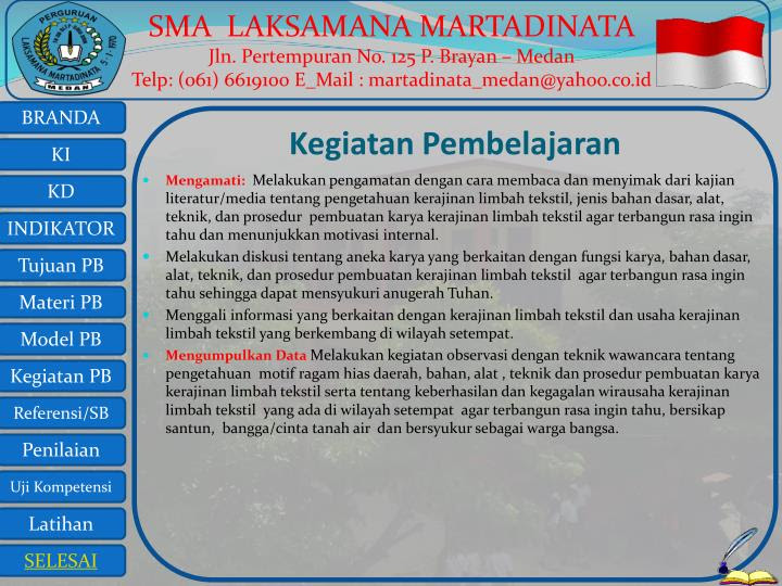 Laporan Hasil Observasi Tentang Cinta Lingkungan Hidup 