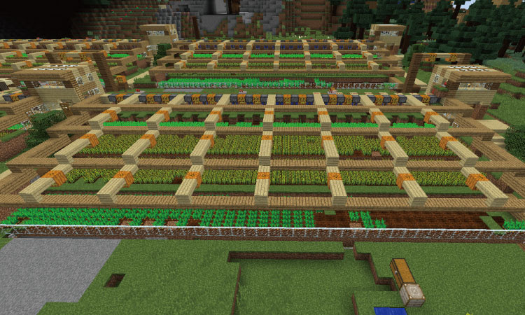 優雅 マインクラフト 効率のいい畑 最高のminecraft画像