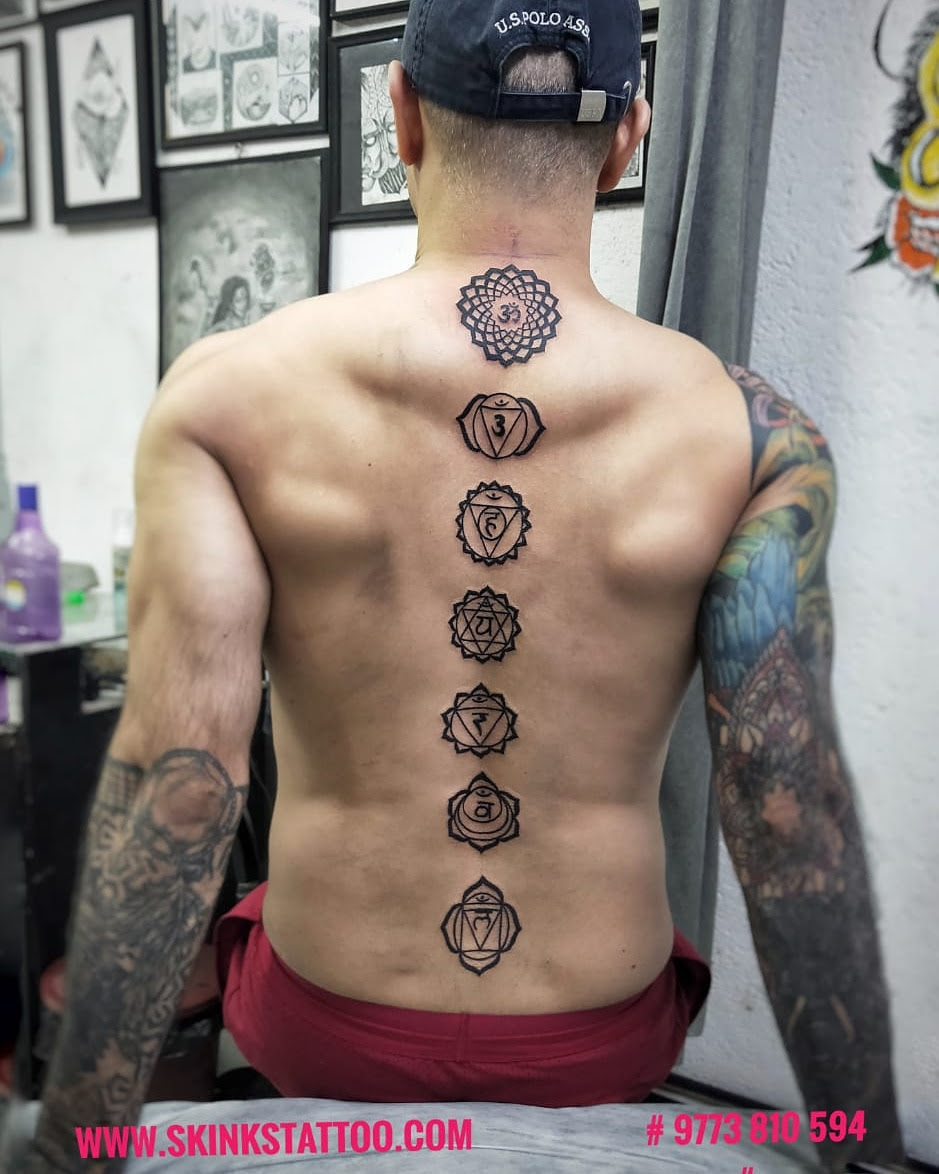 上 7 Chakras Tattoo On Back 7 Chakras Tattoo Back Freepnggejpwmdn